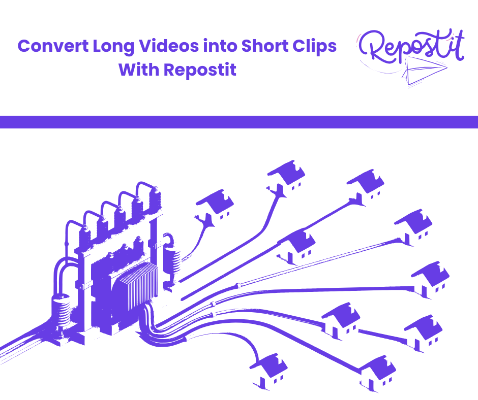Convert Long Videos into Short Clips With Repostit