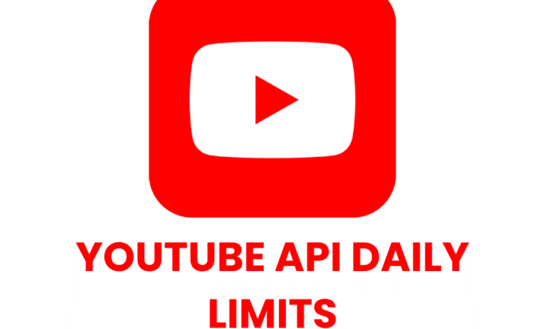 YOUTUBE API DAILY LIMITS
