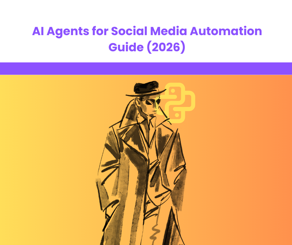 AI Agents for Social Media blog page