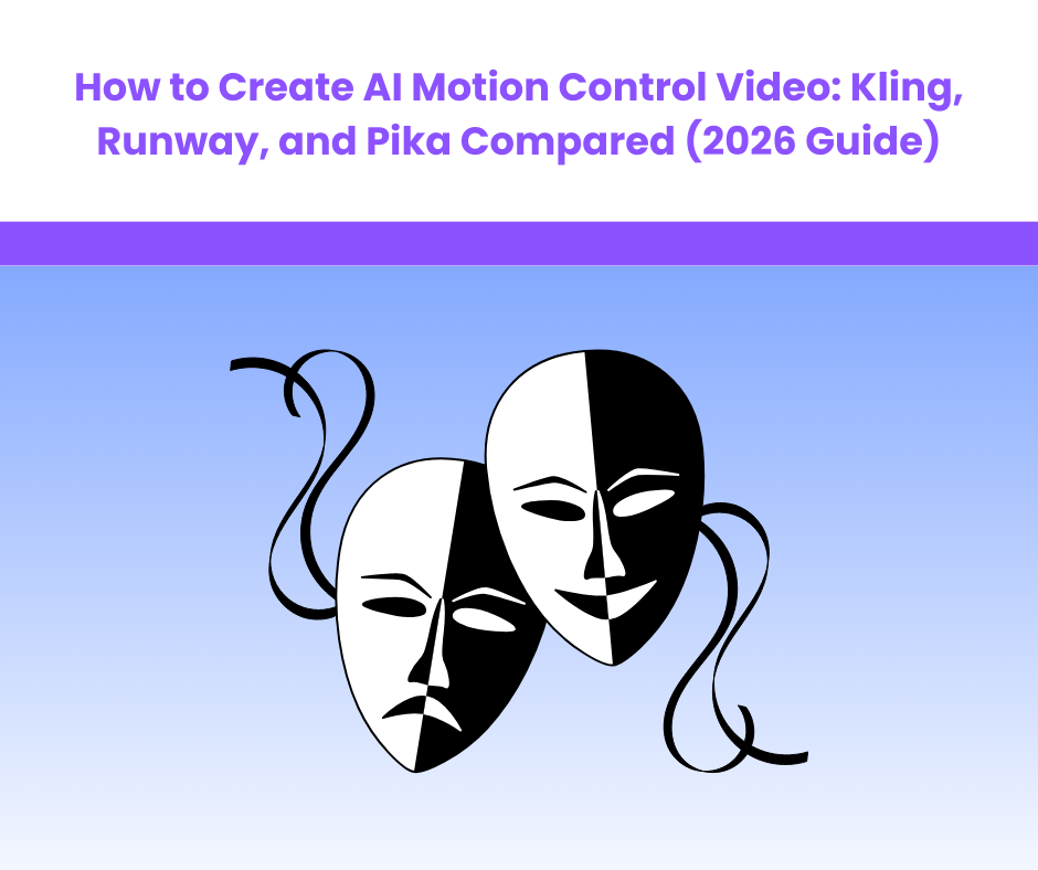 How to Create AI Motion Control Video: Kling, Runway, and Pika Compared (2026 Guide)