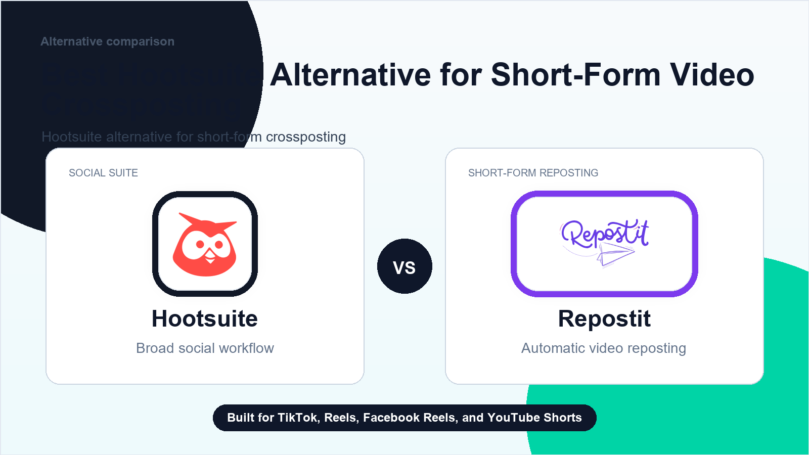 Best Hootsuite Alternative for Short-Form Video Crossposting