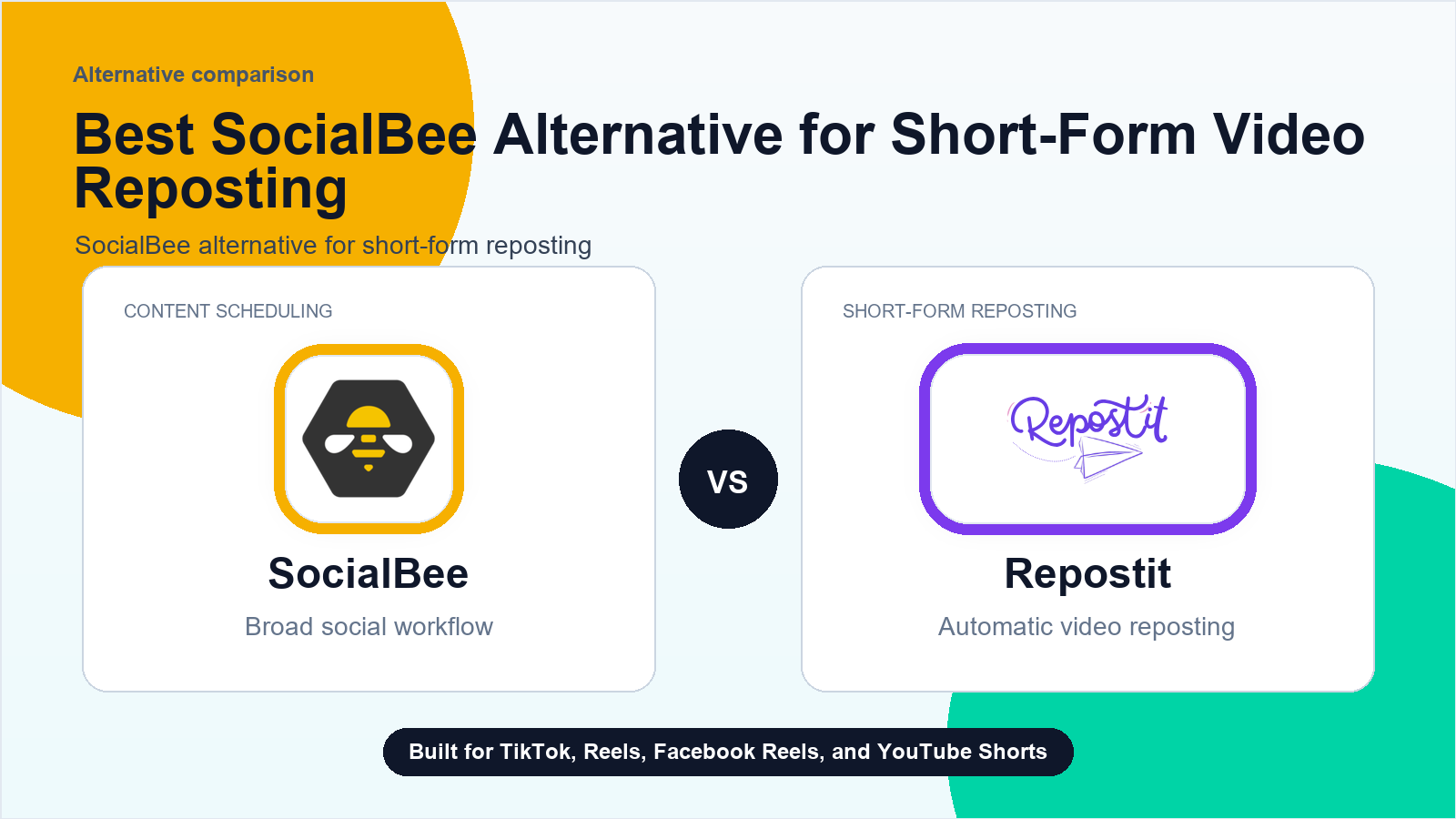 Best SocialBee Alternative for Short-Form Video Reposting