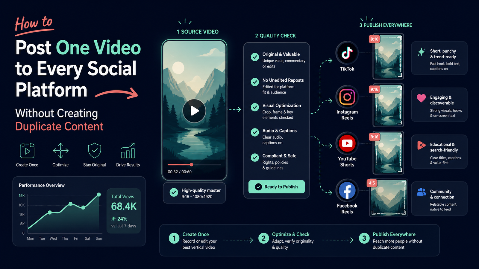 How to Post One Video to Every Social Platform (2026 Workflow)